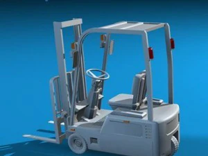 फोर्कलिफ्ट 3D मॉडल