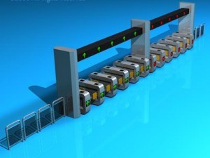 subway gates 3D Model