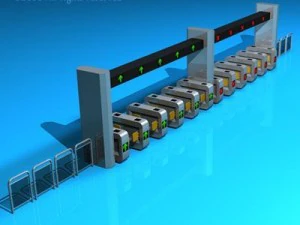 ворота метро 3D Модель