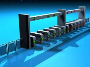 subway gates 3D Model