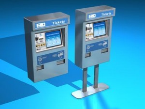 ticket dispenser 3D Model