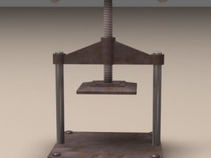 screw press 3D Модель