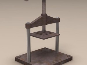 screw press 3D Модель