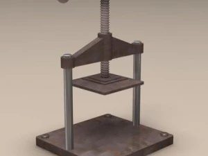 screw press 3D Model