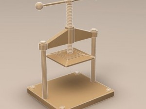 screw press 3D Модель