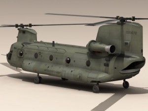 ch47 us army 3Dモデル