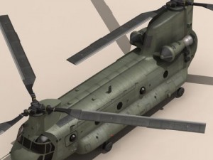 ch47 us army 3Dモデル