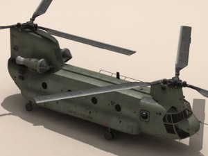 ch47 us army 3Dモデル