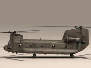 вертоліт ch47 esercito italiano 3D Модель