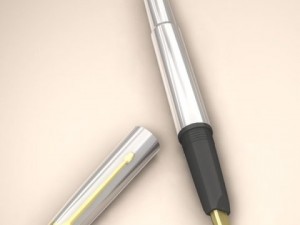 fountain pen Model 3D