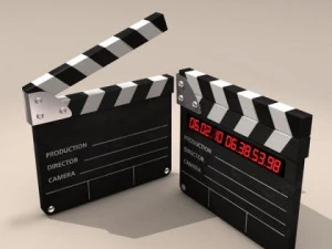 clapperboard 3D Model