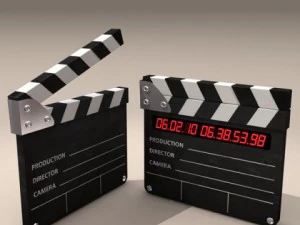 clapperboard 3D Model