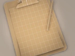 clipboard 3D Model
