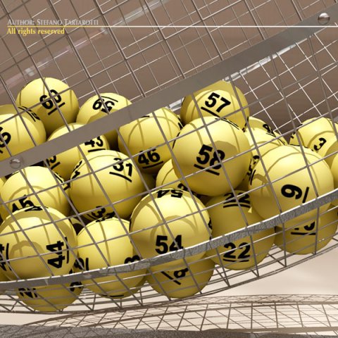 lottery cage 3D Модель .c4d .max .obj .3ds .fbx .stl .blend 