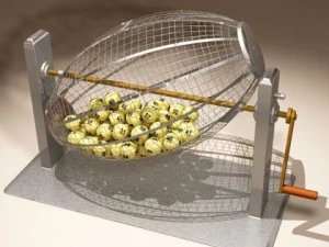 gabbia della lotteria Modello 3D