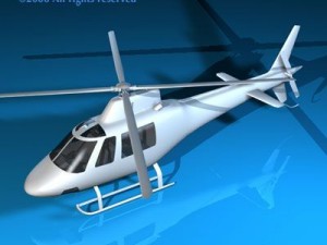 helicopter 3D Model