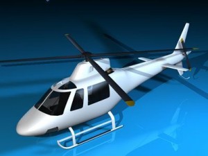 helicopter 3D 模型