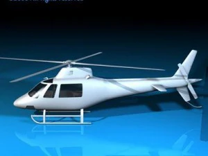 helicopter 3D Model