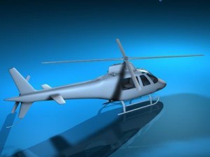 helicopter 3D 模型