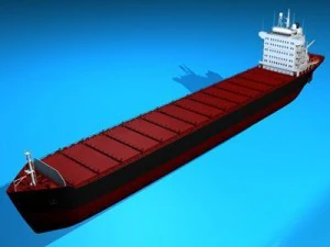 コンテナ船 3Dモデル