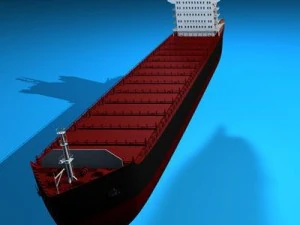 コンテナ船 3Dモデル