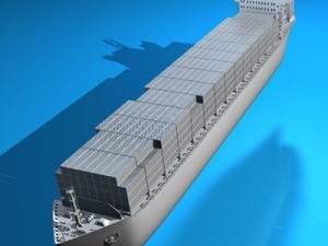 container ship 3Dモデル