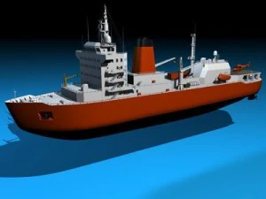icebreaker 3D Model