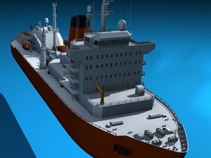 icebreaker 3D Model