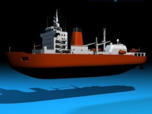 icebreaker 3D Model