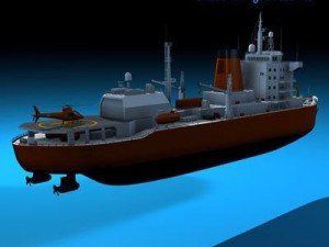 icebreaker 3D Model