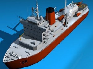 icebreaker 3D Model
