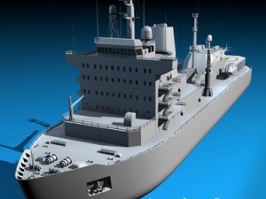 icebreaker 3D Model