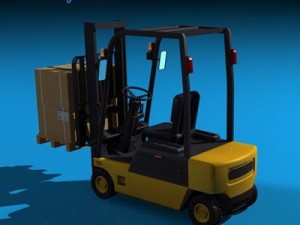 forklift 2 3D Model