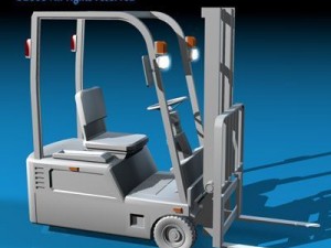 forklift collection 3D Model