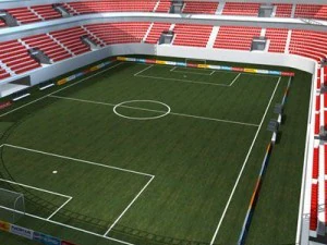 stadio di calcio Modello 3D