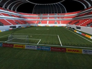 soccer stadium Model 3D