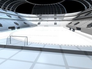 soccer stadium Model 3D