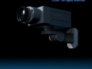 security camera Modello 3D