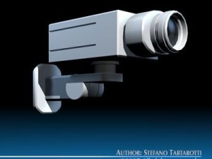 security camera Modello 3D