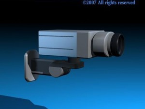 security camera Modello 3D