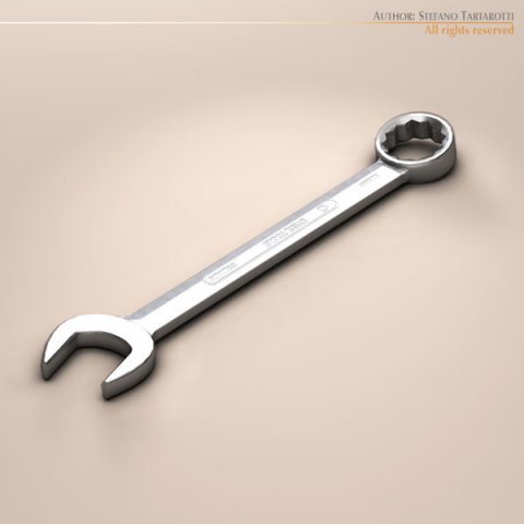 wrench 3D मॉडल .c4d .max .obj .3ds .fbx .stl .blend 