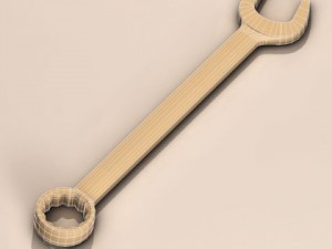 wrench 3D मॉडल