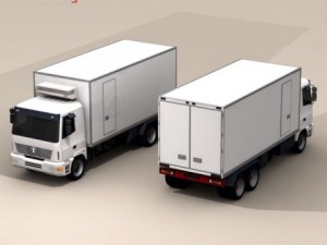 truck fridge 3D Model
