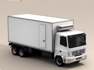 truck fridge 3D Model