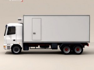 truck fridge Modelo 3D