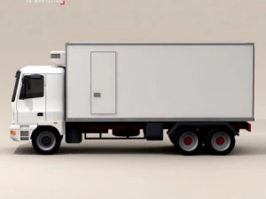 truck fridge 3D Model