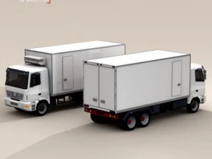 truck fridge 3D Model