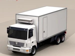 truck fridge 3D Model