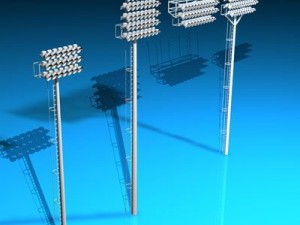 arena lights collection 3D Model