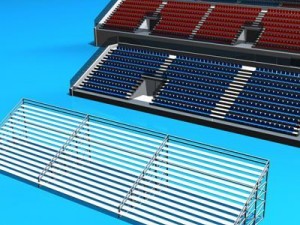 stadium seating areas collecti 3Dモデル